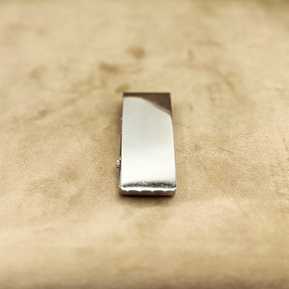 Colibri Silver Clip-On Watch with Blue Dial - Picture 5 of 5